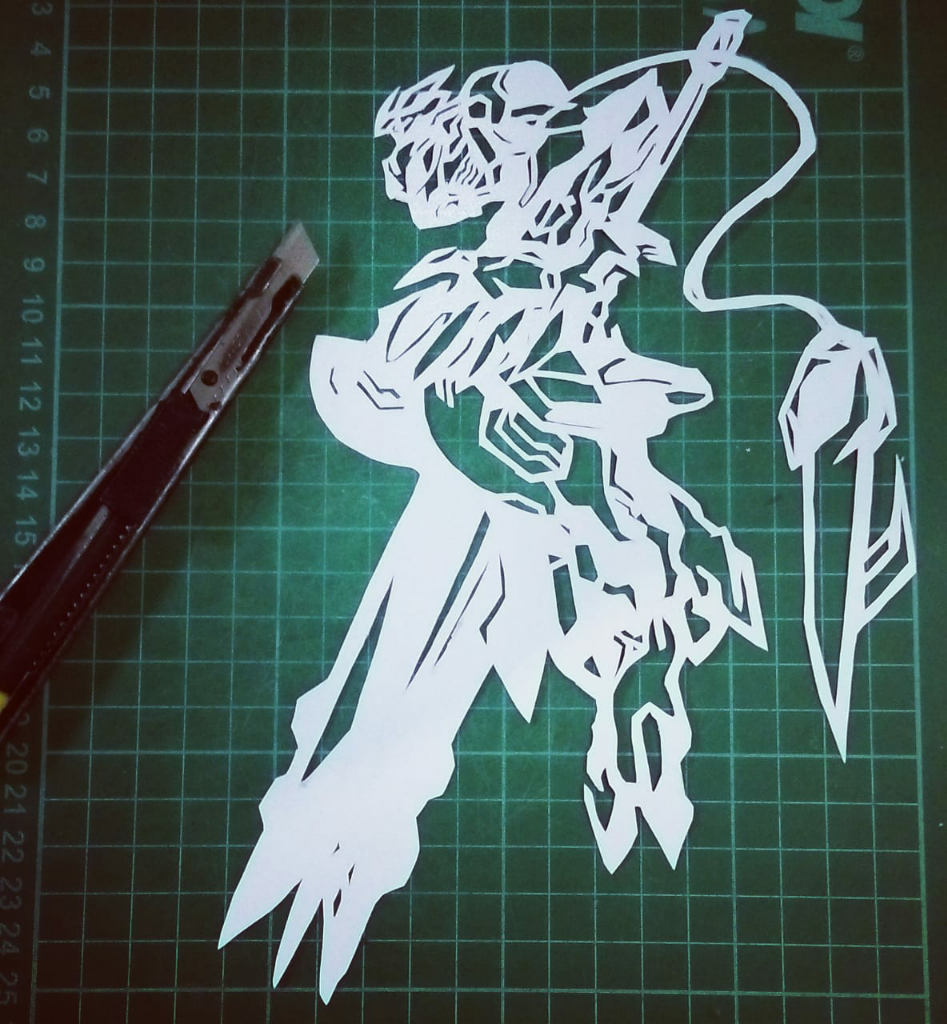 Kerajinan Tangan Paper Cut, Mumpung Di Rumah Yuk Berkreasi!!