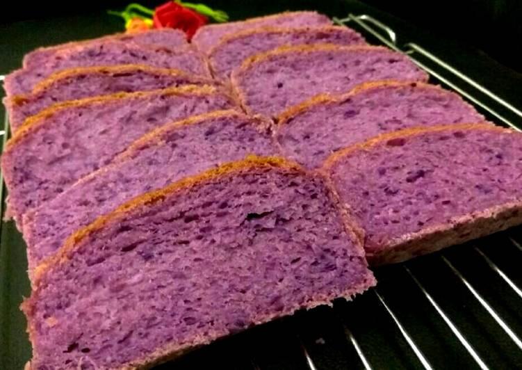 Cara Membuat Roti Tawar Ubi