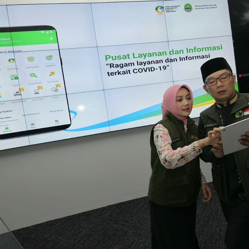 Ridwan Kamil Resmi Launching Aplikasi PIKOBAR