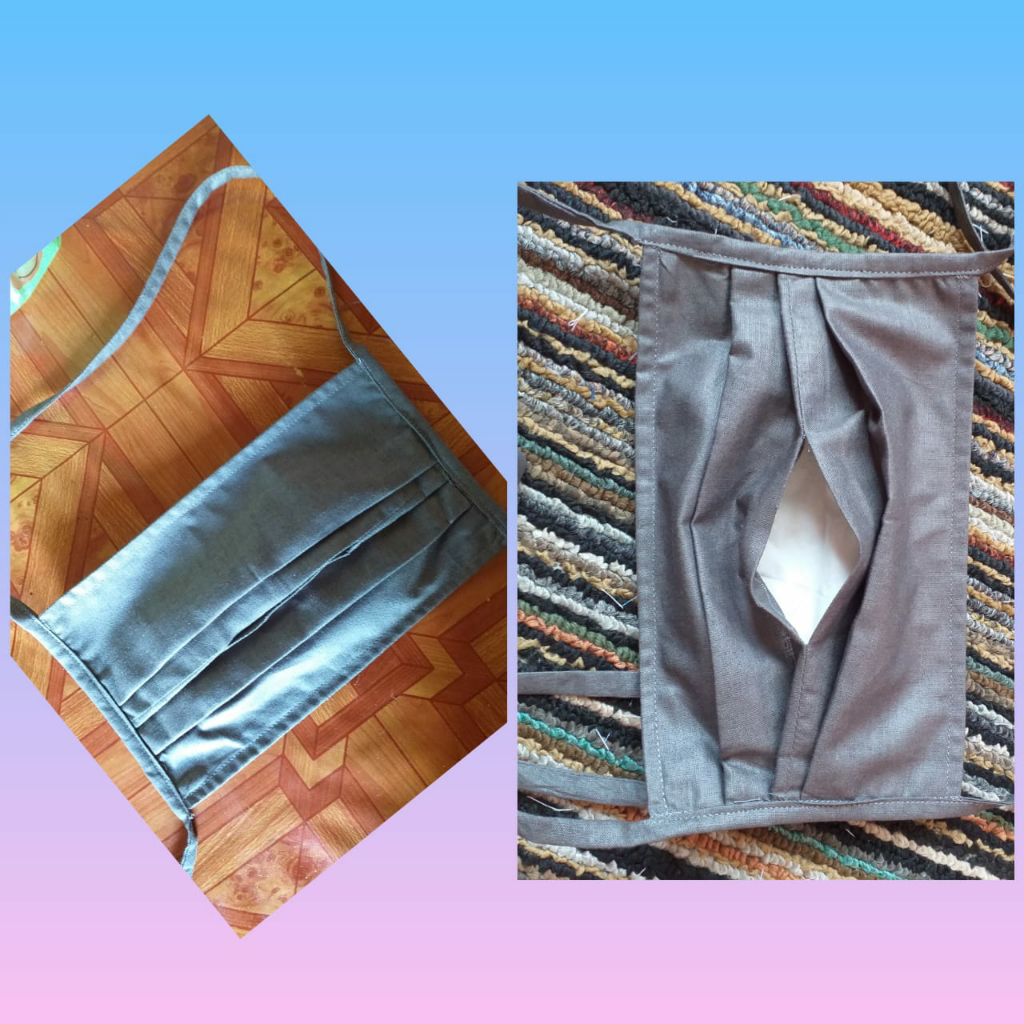 Masker Dua Layer Mencontoh Dokter Taiwan, Berhasil Dibuat Seorang Penulis Dari Minang