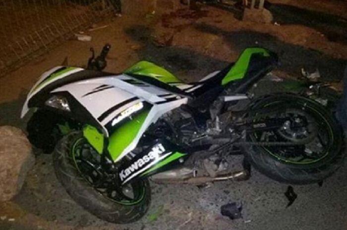 Pengendara Ninja 250 Tewas Akibat