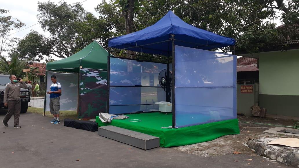 Cegah Persebaran Virus, Korem Wijayakusuma Dirikan Unit/Ruang Disinfektan