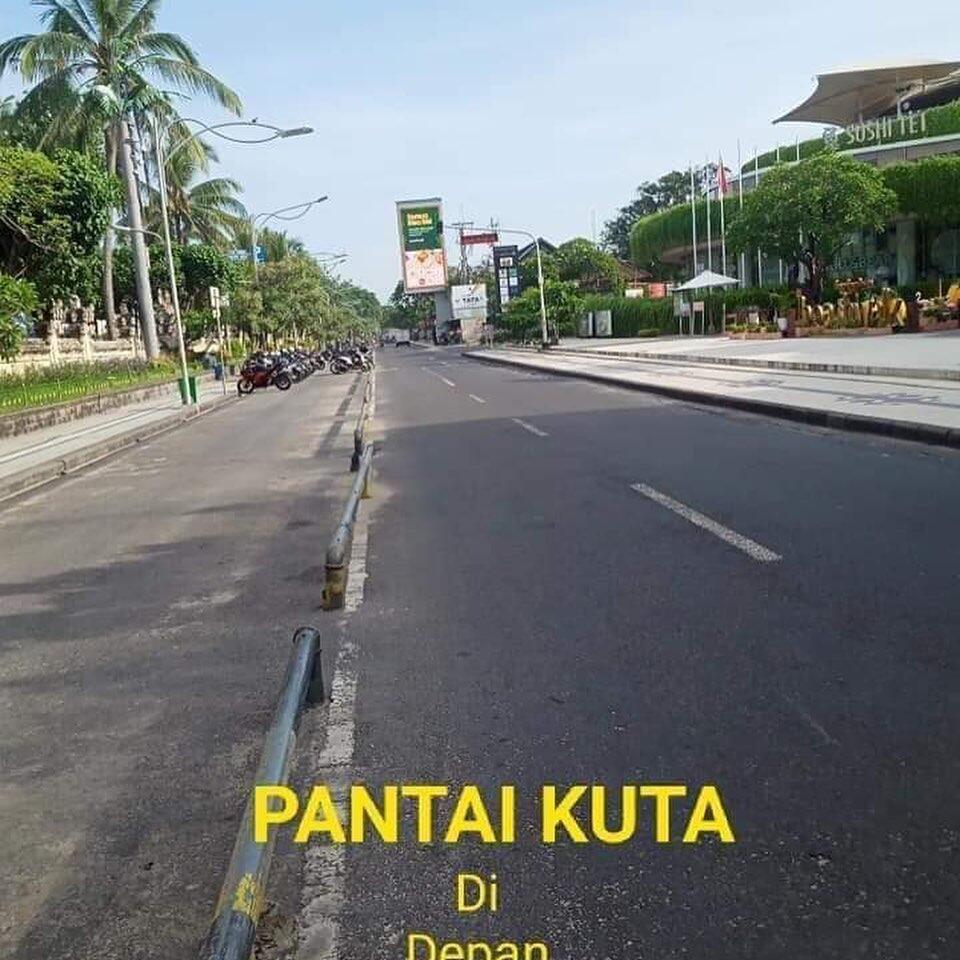 Tak Disangka Sampai Begini, Dampak Corona, Bali Sepi Sebelum Nyepi