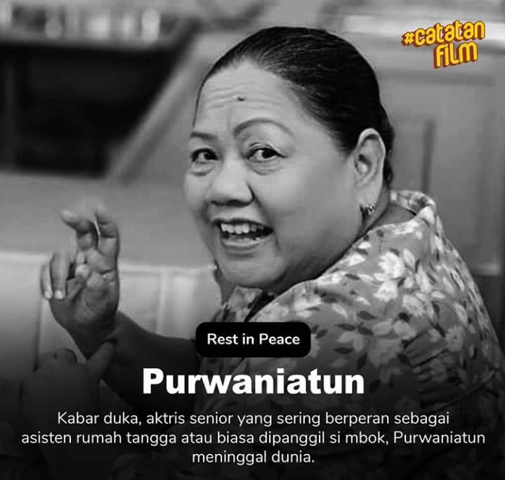 Mba Pur Meninggal Dunia. Dunia Perfileman Kehilangan Pemain ART