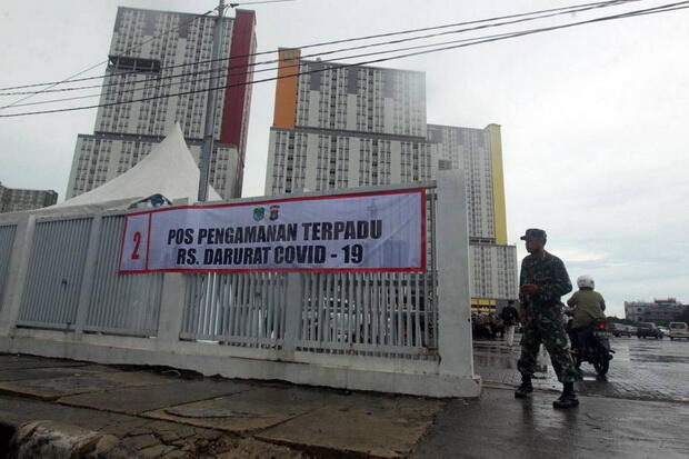 RS Darurat Wisma Atlet Beroperasi Hari Ini, Erick Thohir: Terbagi 3 Zona