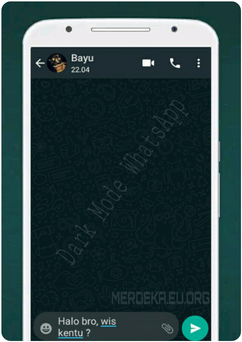Cara Mengaktifkan Dark Mode WhatsApp di Android