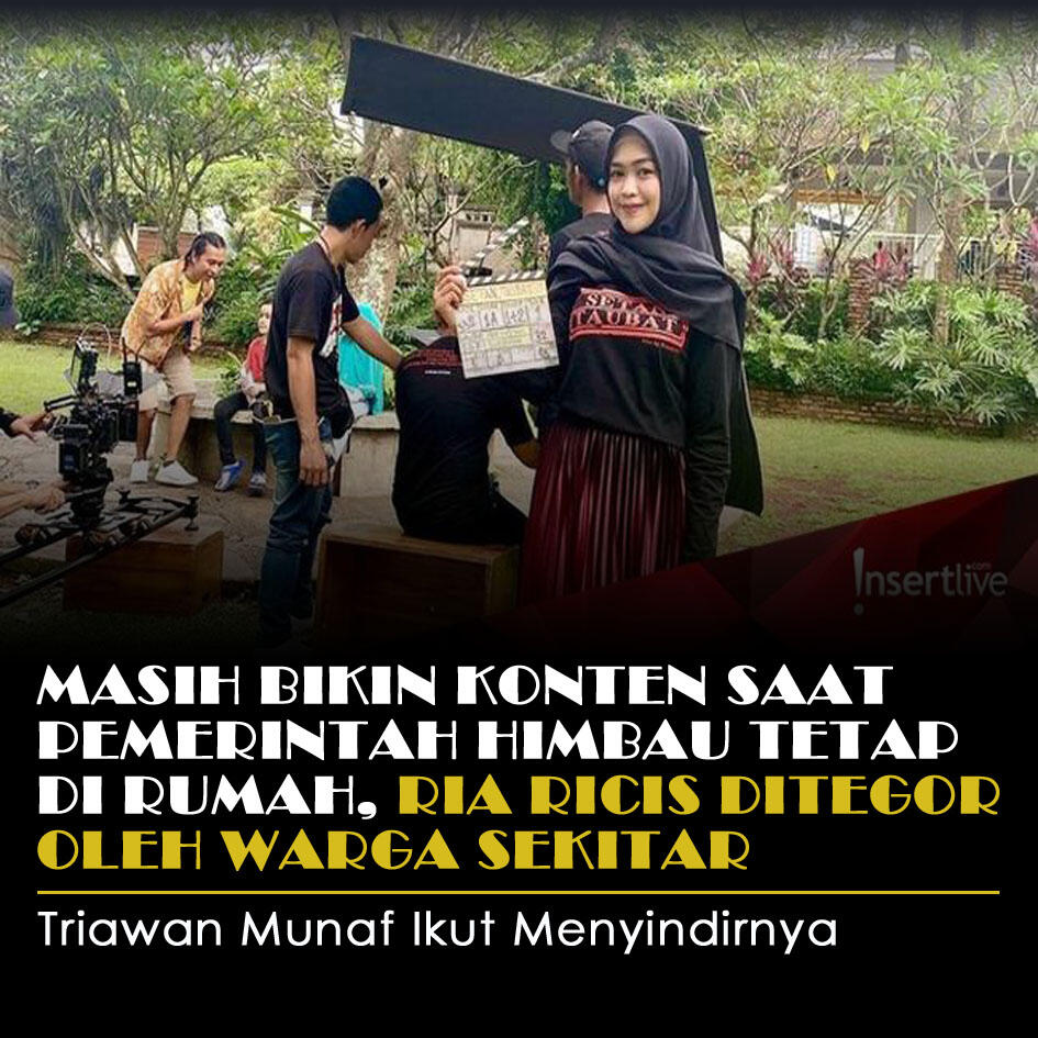 Masih Bikin Konten Saat Dihimbau Tetap Di Rumah, Ria Ricis Disentil Triawan Munaf!