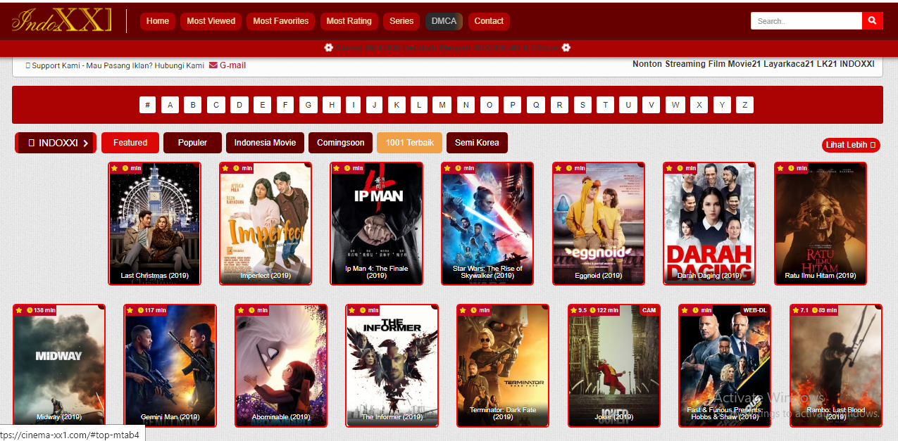 Bosan di Rumah? 8 Situs Film Bajakan Ini, Siap Menemani Kamu (Beserta Link)