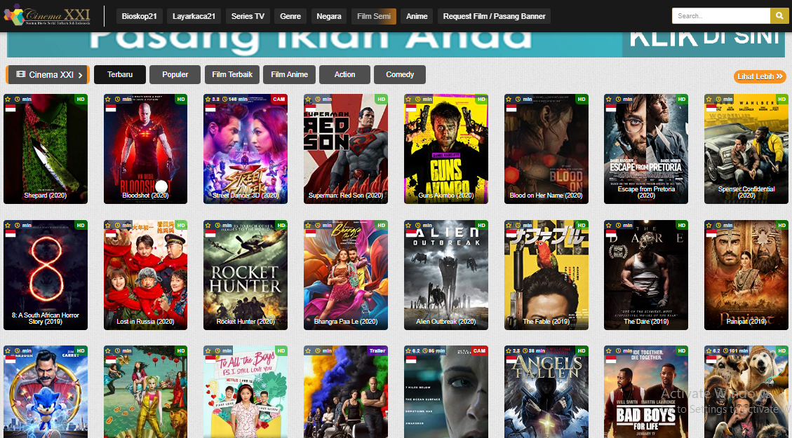 Bosan di Rumah? 8 Situs Film Bajakan Ini, Siap Menemani Kamu (Beserta Link)