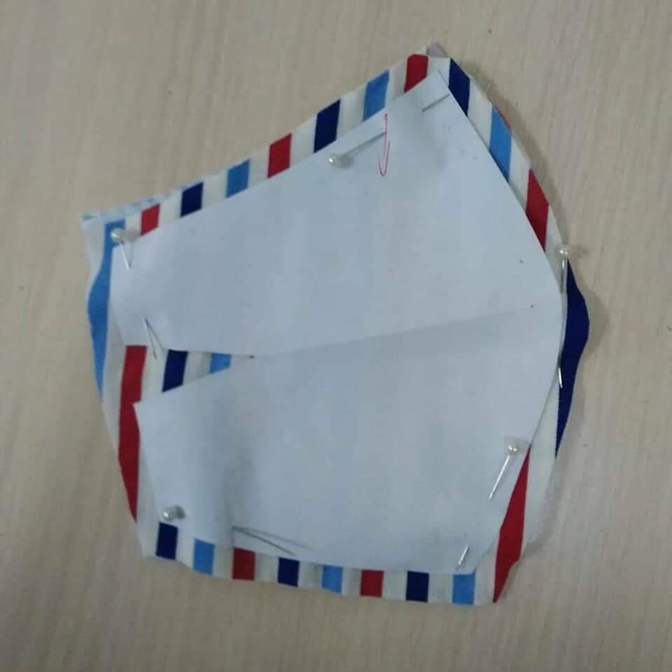 Kerajinan Tangan Dari Kain Bekas Menjadi Masker Cantik, Ternyata Mudah Loh Buatnya.