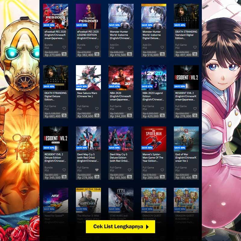 MEGA MARCH SALE 85% OFF HADIR DI PLAYSTATION STORE