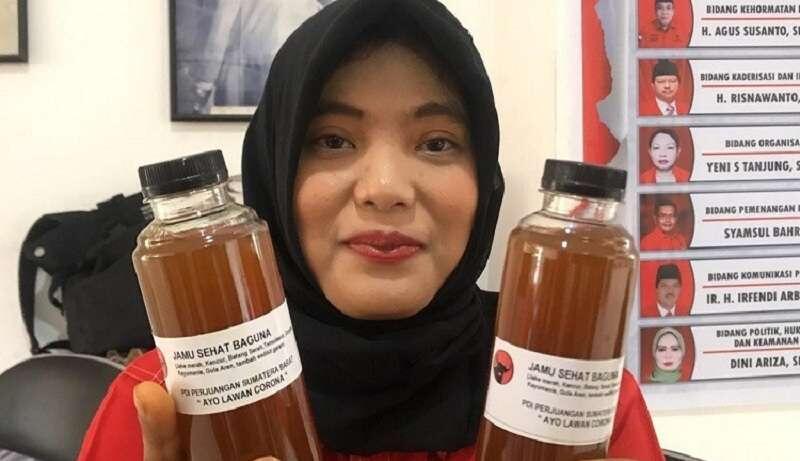 Di Padang, Jamu Jokowi Ludes Diserbu Warga