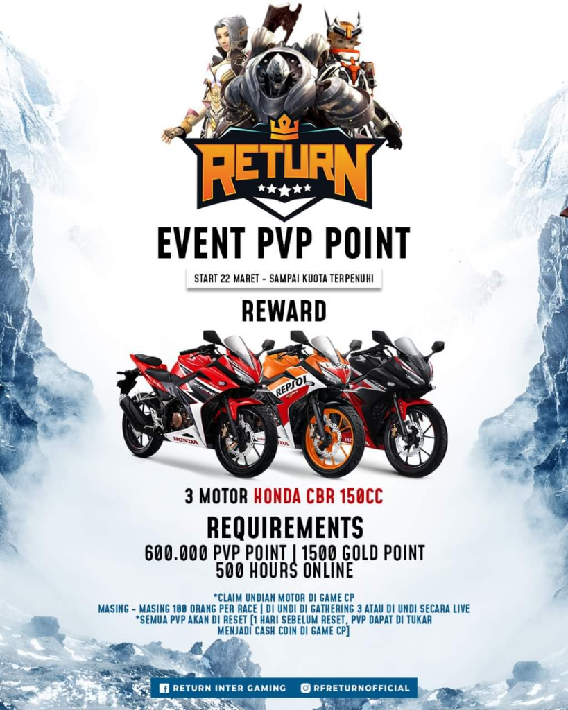 RF - RETURN 50 | HADIAH GILA-GILA BANGET!!!