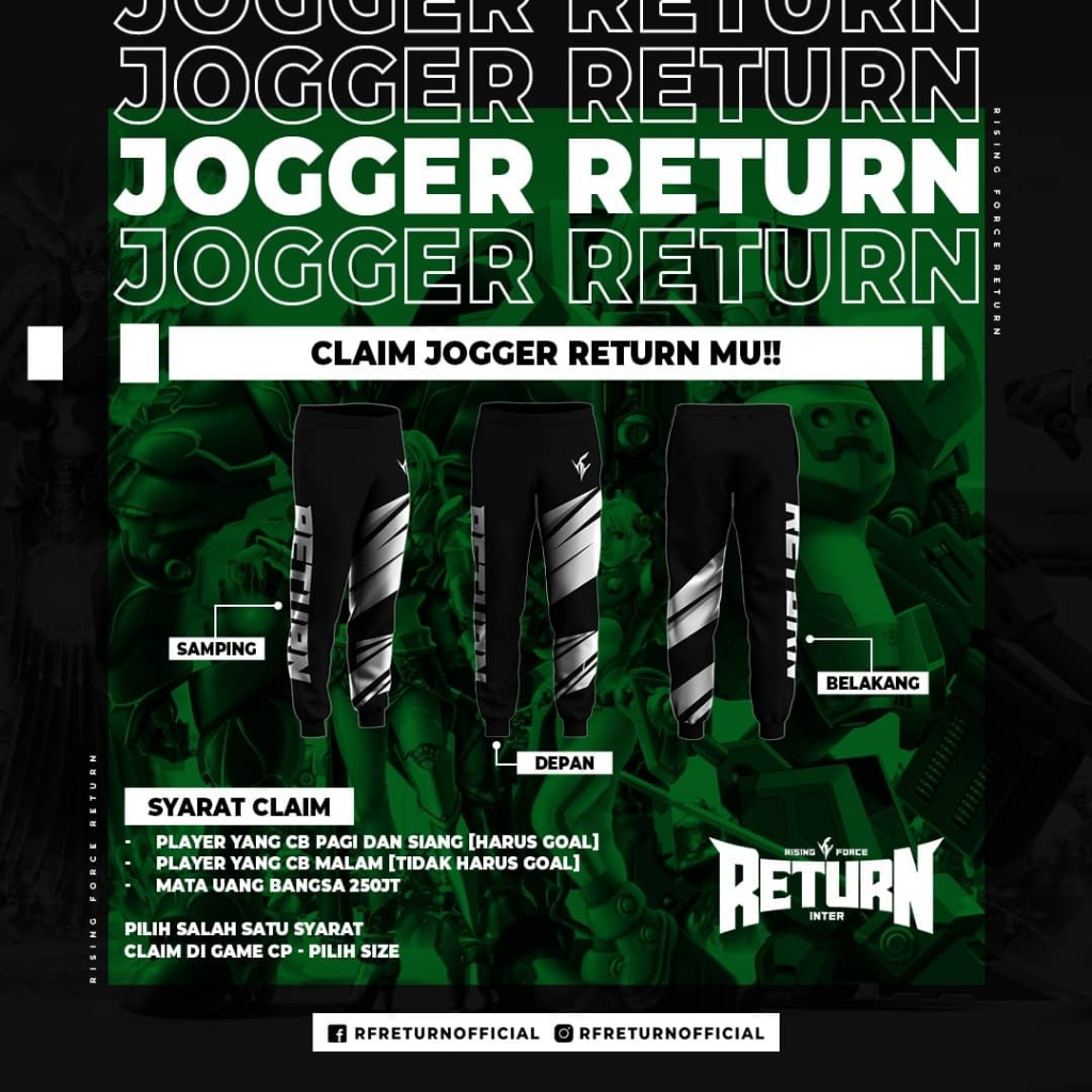 RF - RETURN 50 | HADIAH GILA-GILA BANGET!!!