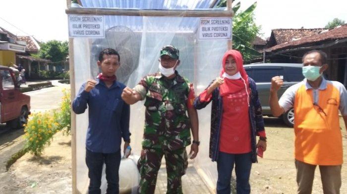 Warga Sukoharjo Buat Bilik Penyemprotan Disenfektan, Ternyata Mudah dan Murah