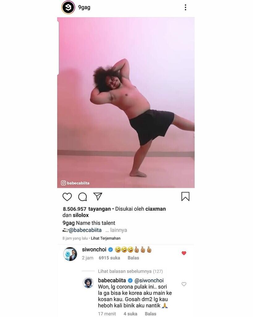 Virus Corona Tidak Mengurangi Kreativitas Pria Ini! Videonya Dipost Instagram 9.GAG