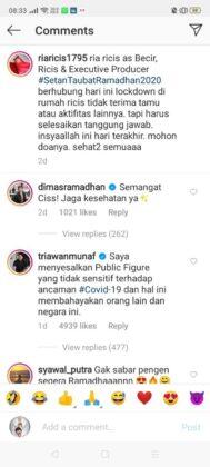 Bikin Konten Saat Wabah Corona, Mantan Ketua Bekraf Tegur Ria Ricis