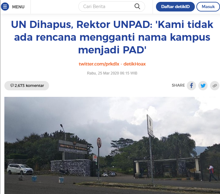 Dampak Penghapusan UN