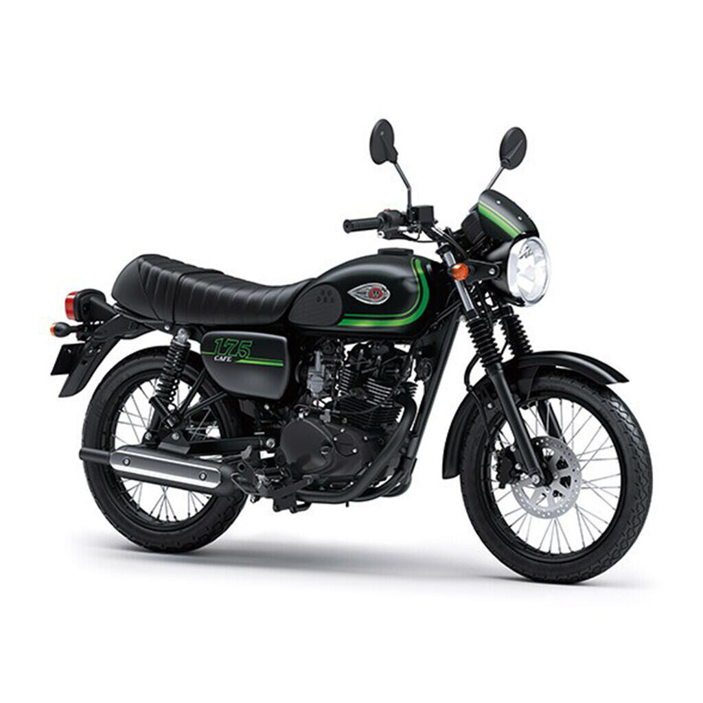 Warna Baru Kawasaki W175, Si Classic Lebih Gereget....