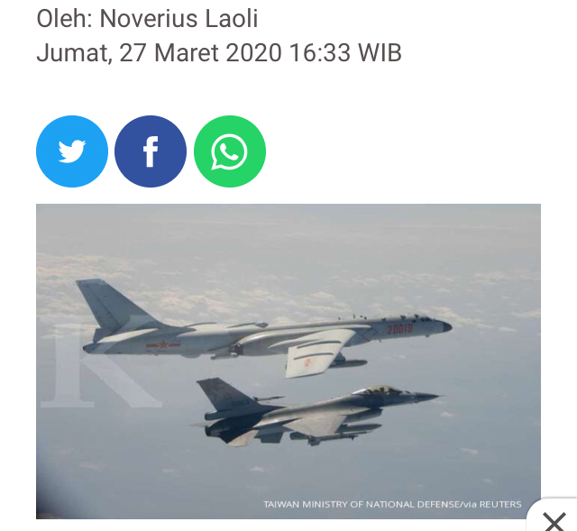 AS tingkatkan dukungan ke Taiwan, China mengancam lakukan serangan balik