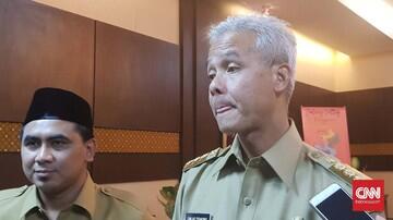 Ganjar Bantah Kota Tegal Local Lockdown: Hanya Alun-alun Saja