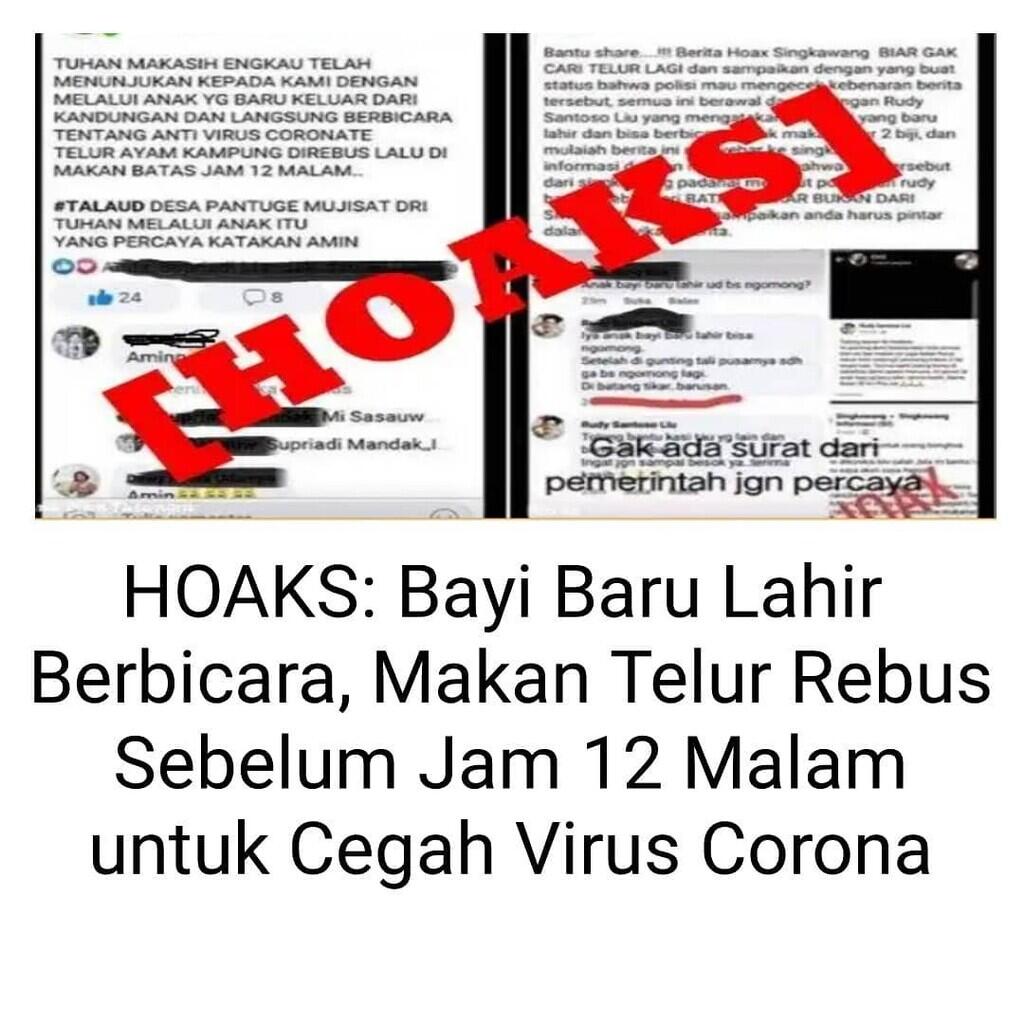 Jangan Ke Makan Hoax! 8 Status HOAX Telur Rebus Sebagai Obat Corona, Bikin Ngakak