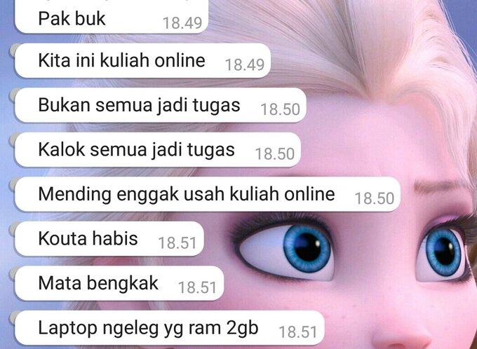 Ini Bukti Kuliah Online Tak Disenangi, Bikin Sedih Gan!