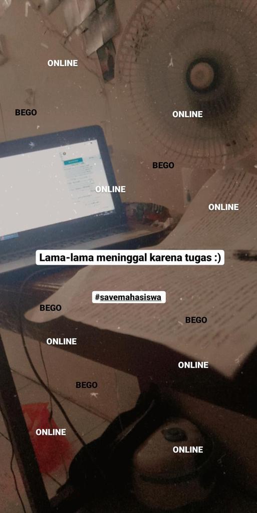 Ini Bukti Kuliah Online Tak Disenangi, Bikin Sedih Gan!