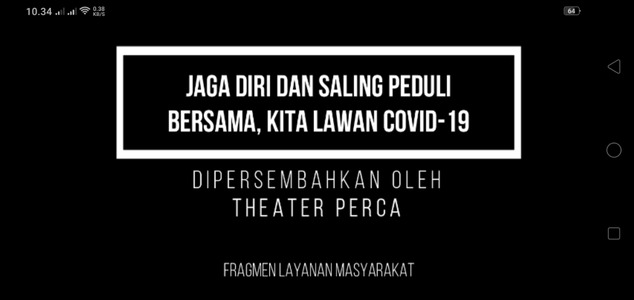 Membuat Film Pendek Tentang Pencegahan Penularan Covid-19
