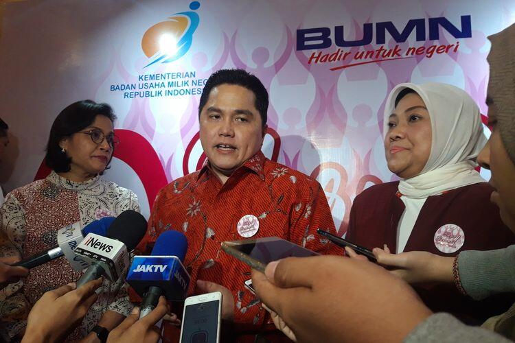 Erick Thohir Terima Bantuan Masker hingga APD dari China