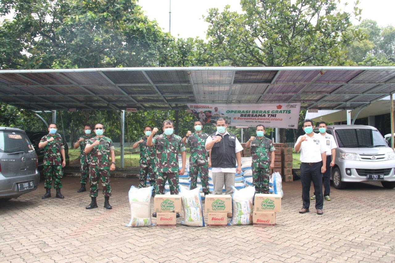 Kolaborasi Nasional, ACT Gandeng TNI Tangani Pandemi Corona