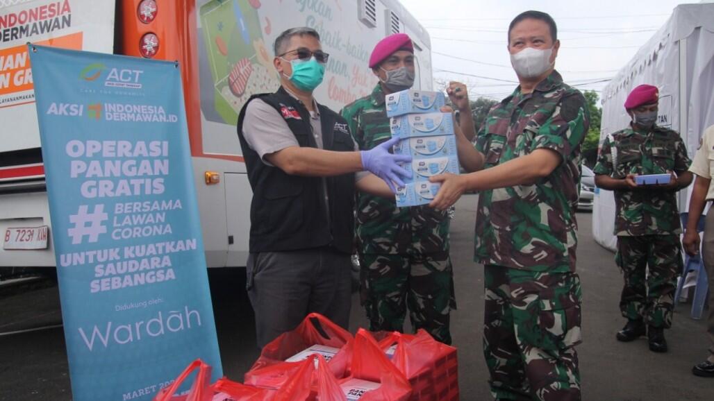 Kolaborasi Nasional, ACT Gandeng TNI Tangani Pandemi Corona