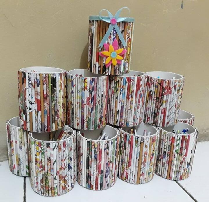 Mengasah Kreatifitas dengan Mengolah Bahan Bekas
