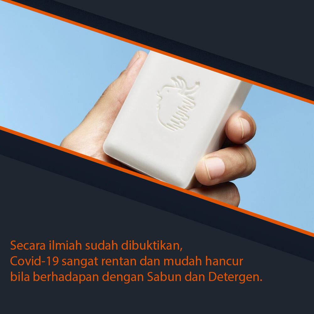 COVID-19 Akan Hancur Bila Terkena Sabun