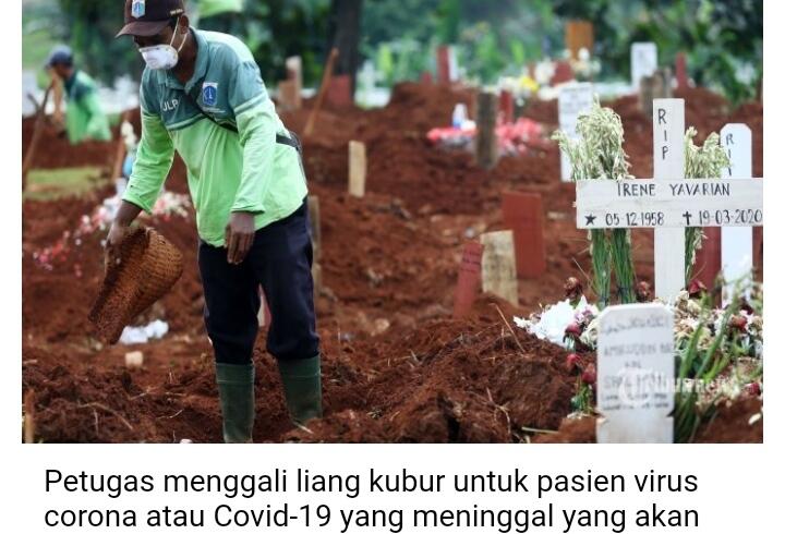 Penggali Kubur Takut dan Kabur, Ambulans Menolak, Bupati Sidoarjo Kesulitan Makamkan