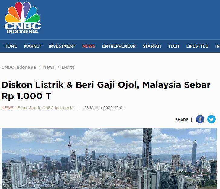 Bikin Iri, Saat Pemerintah Indonesia Minta Donasi Rakyat, Malaysia Malah Guyur 