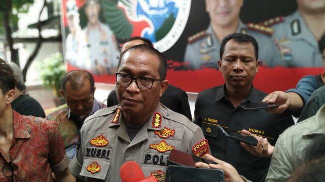 Polisi Simulasi Jakarta Lockdown