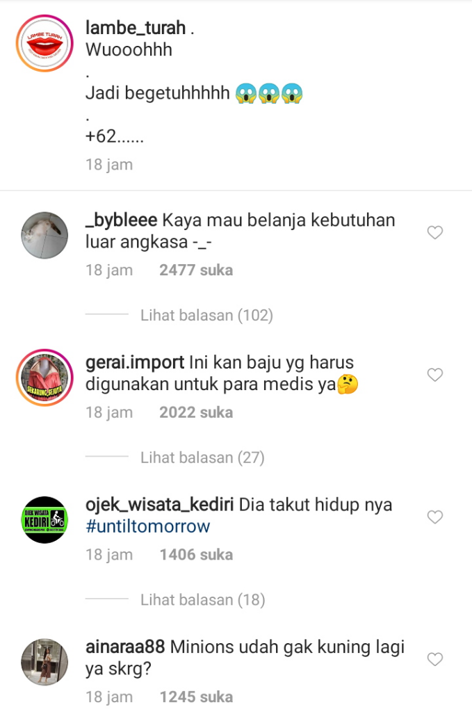 Pasutri Belanja di Swalayan Pakai APD Lengkap, Apa Pendapatmu?