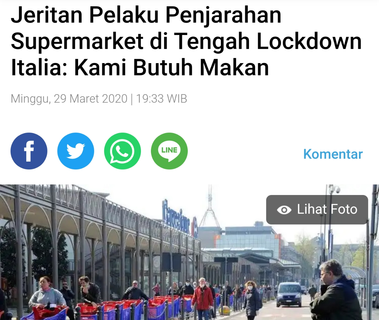 Menakar Untung Rugi Jakarta Terutama Rakyat Kecil Akibat Lockdown