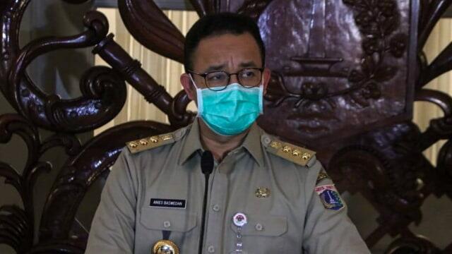 Suara Anies Bergetar saat Sampaikan 283 Warga Wafat Sebelum Tahu Positif Corona