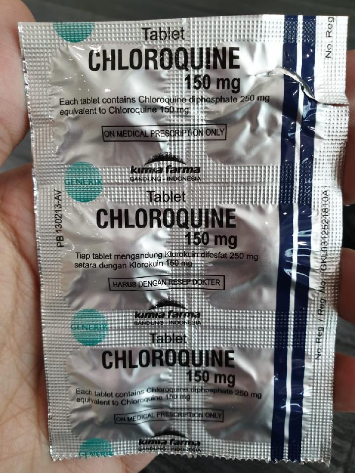 FDA Amerika Setujui Chloroquine untuk Obat Virus Corona