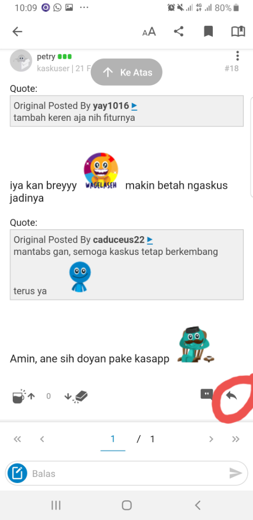 Fitur Nested Comment di KASKUS Apps, Buruan Coba!