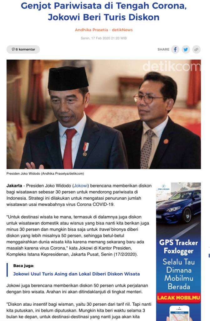Presiden Jokowi Resmi Digugat karena Dianggap Lalai Antisipasi Corona