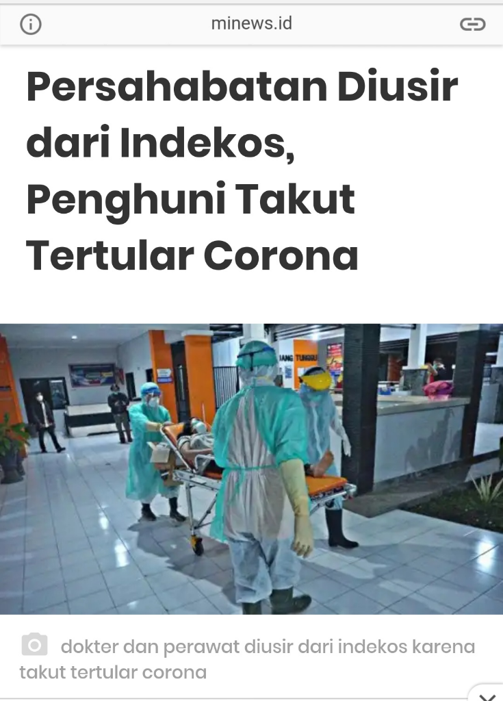 Ironisnya Pandemi Covid19