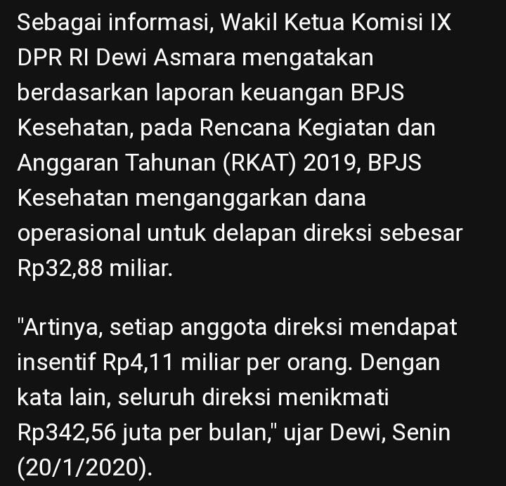 Iuran BPJS Kesehatan Belum Turun Meski Ada Putusan MA