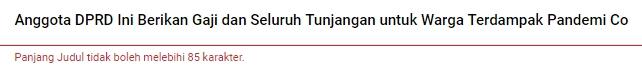Anggota DPRD Ini Berikan Gaji dan Seluruh Tunjangan untuk Warga