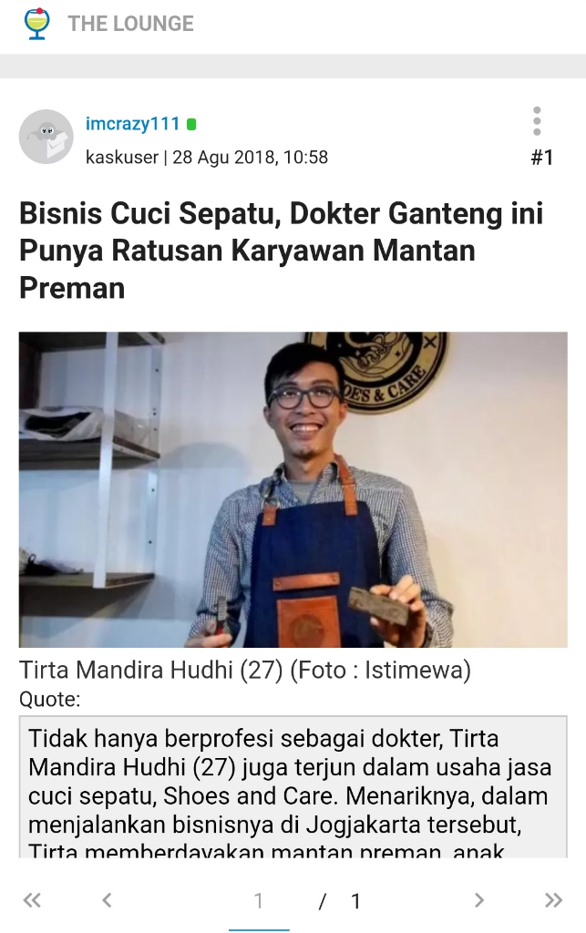 Pekerjakan Anak Jalanan, Bisnis Cuci Sepatu dr Tirta Ternyata Sudah 19 Cabang Lho!