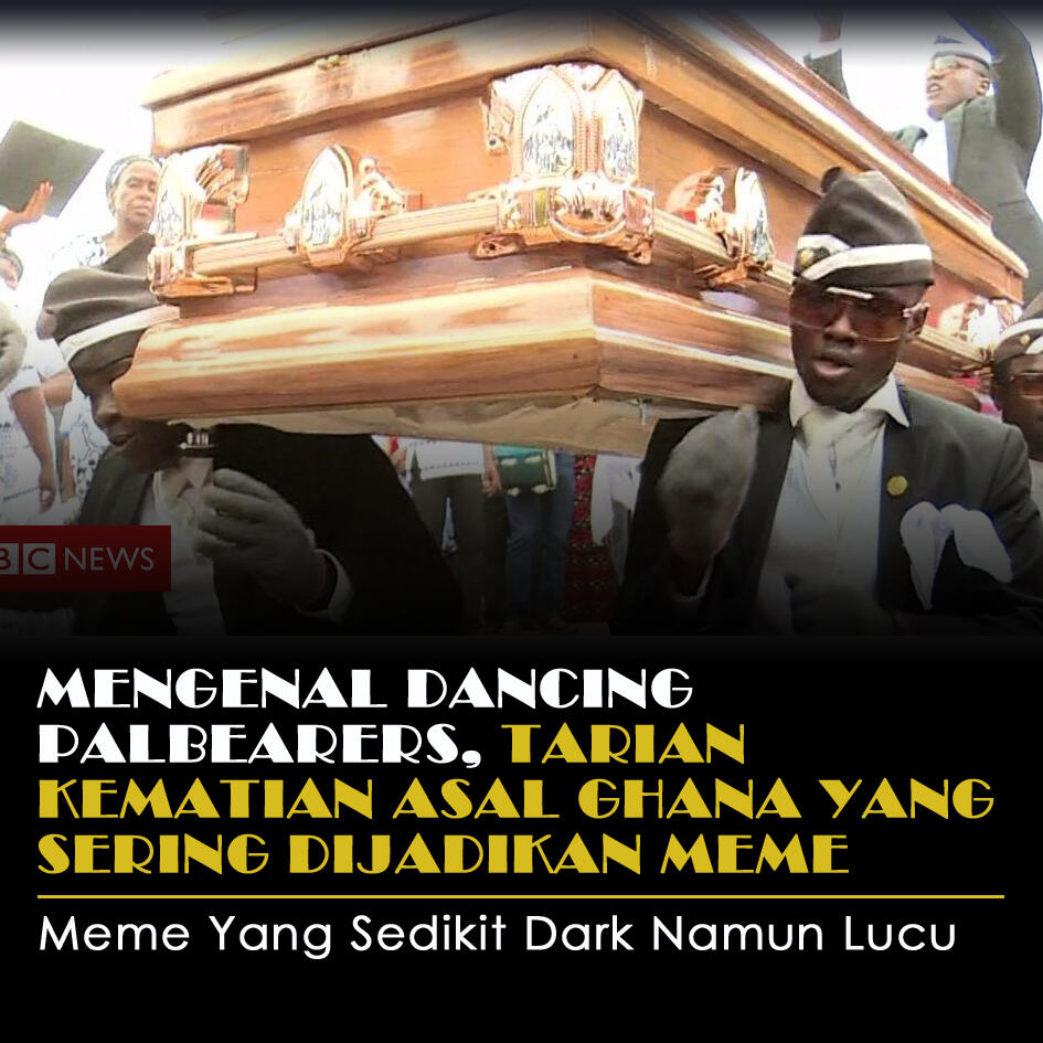 Mengenal Dancing Pallbearers, Tarian Kematian Asal Ghana Yang Sering Dijadikan Meme