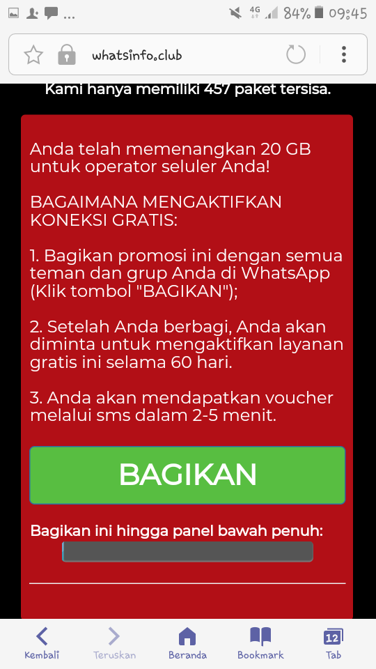 Kuota Gratis 20GB Selama 60 Hari, Fakta Atau Hoax?