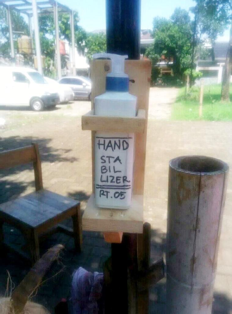 8 Foto Typo Seputar Corona Ini, Dijamin Bikin Ngakak Abis